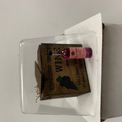 Case of Concord Wine w/ bottle