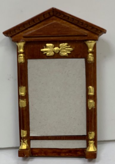23 karat gold leafed wooden mirror LC-017 wglf - Click Image to Close