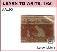 (image for) AAL96 LEARN TO WRITE BOOK