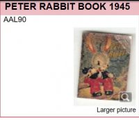 AAL45 PETER RABBIT, 1945 BOOK
